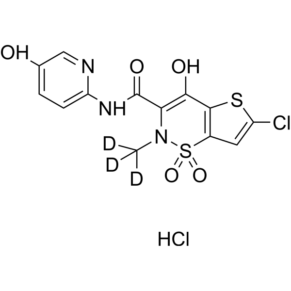 5-Hydroxy lornoxicam-d3 hydrochloride